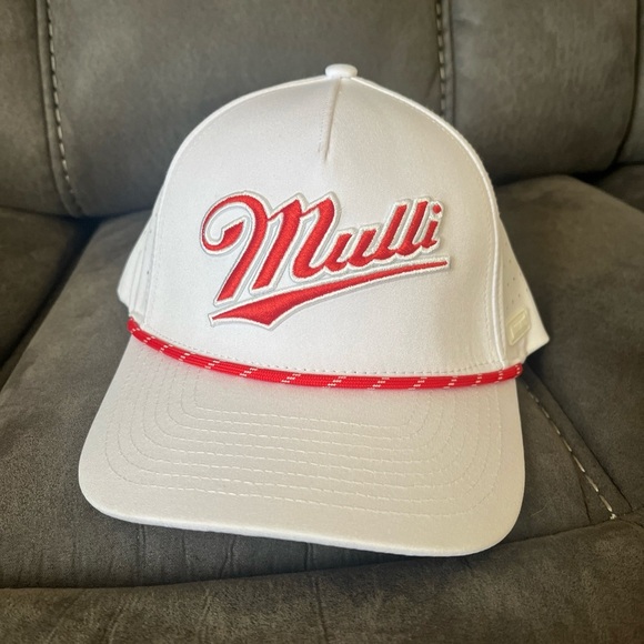 Other - New Bogey Bros Golf Mulli Performance Rope Hat OS White